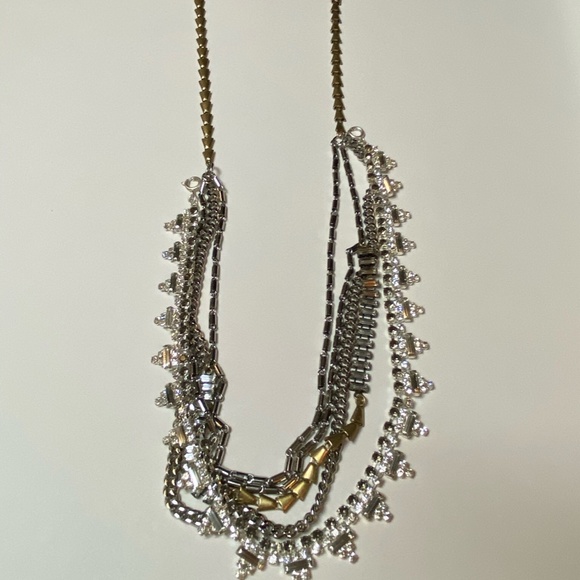 Stella & Dot Mixed Metal necklace - Picture 4 of 4